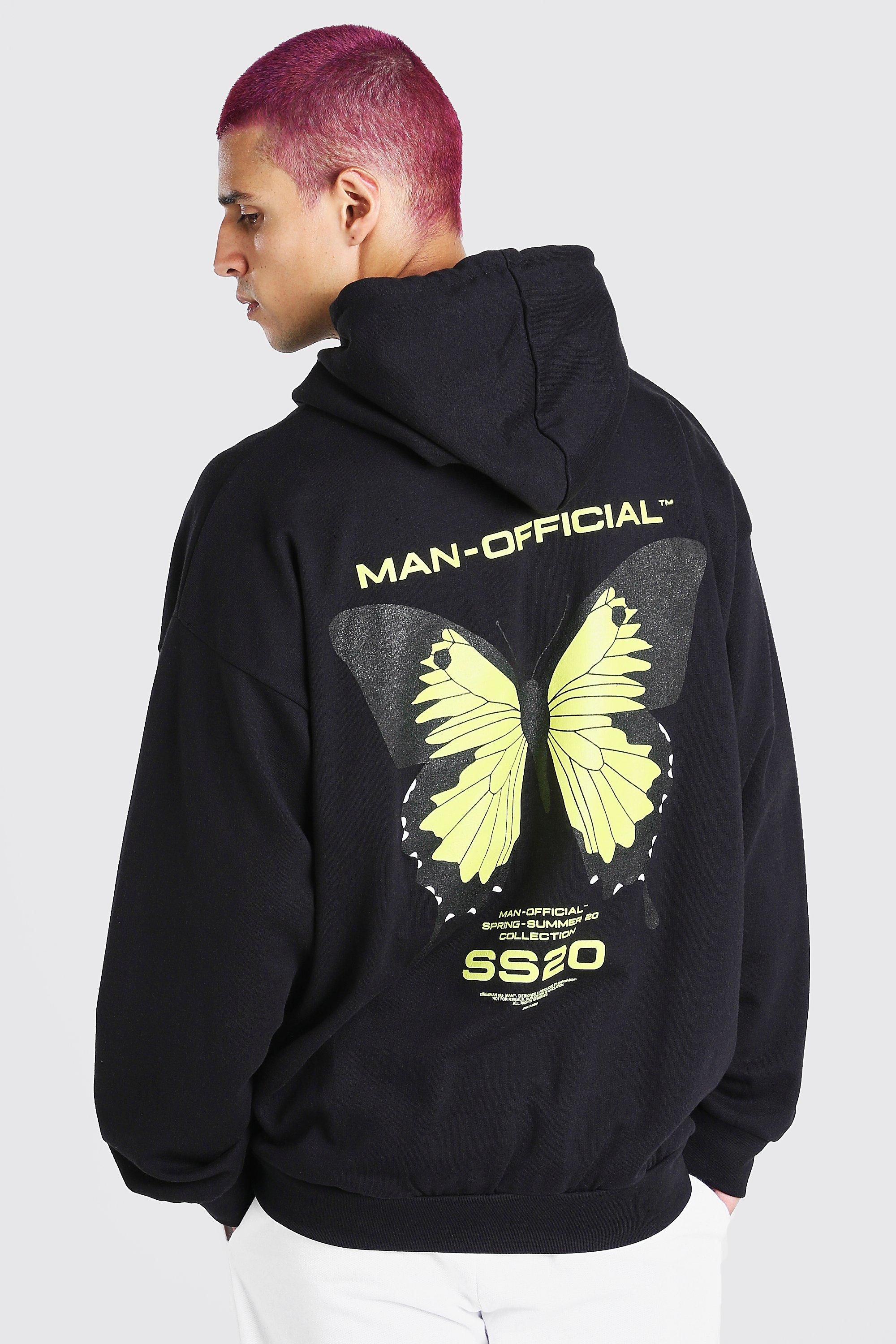 Hoodies with butterflies on them sale