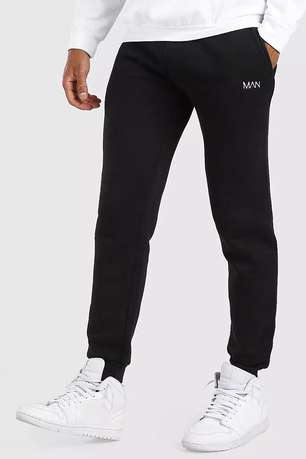 Boohoo slim fit joggers new arrivals