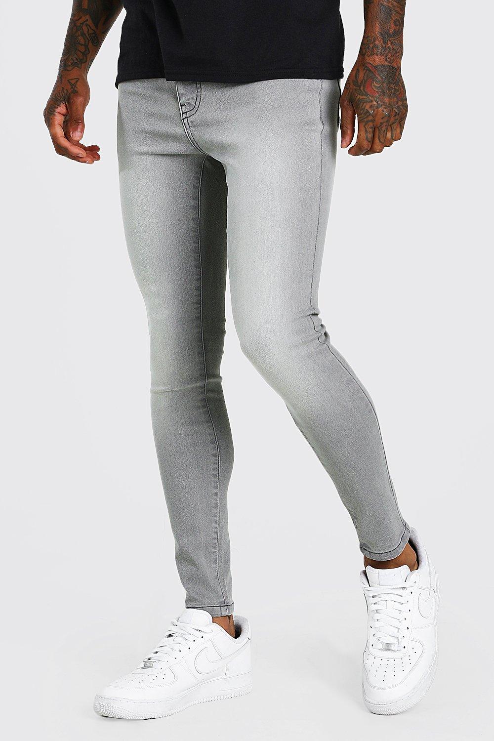 mens spray on jeans