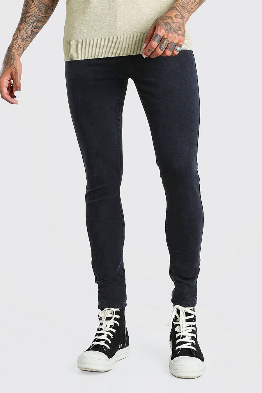 Charcoal Super Skinny Jeans image number 1