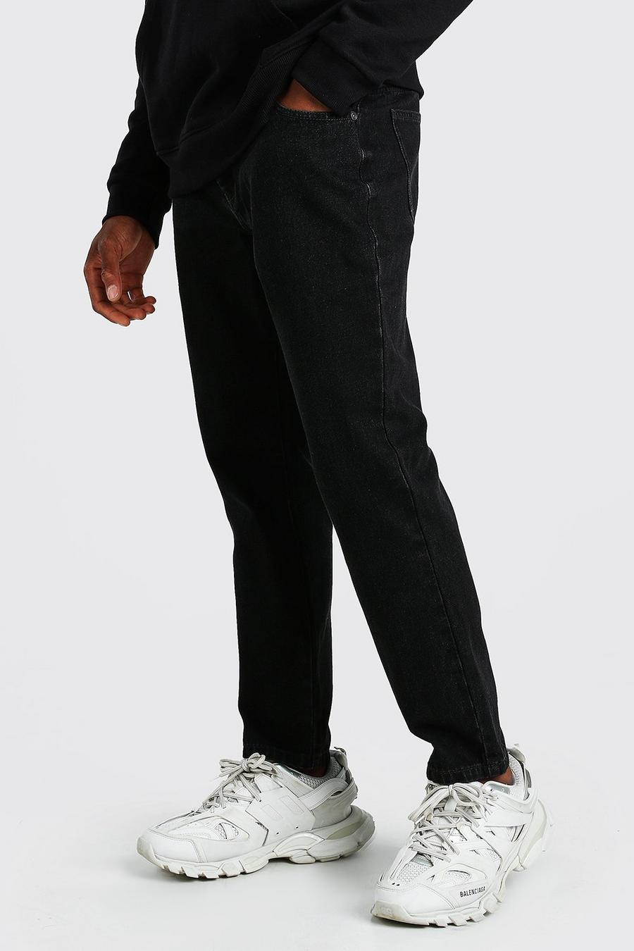Slim-Fit-Jeans mit enger Passform, Anthrazit image number 1
