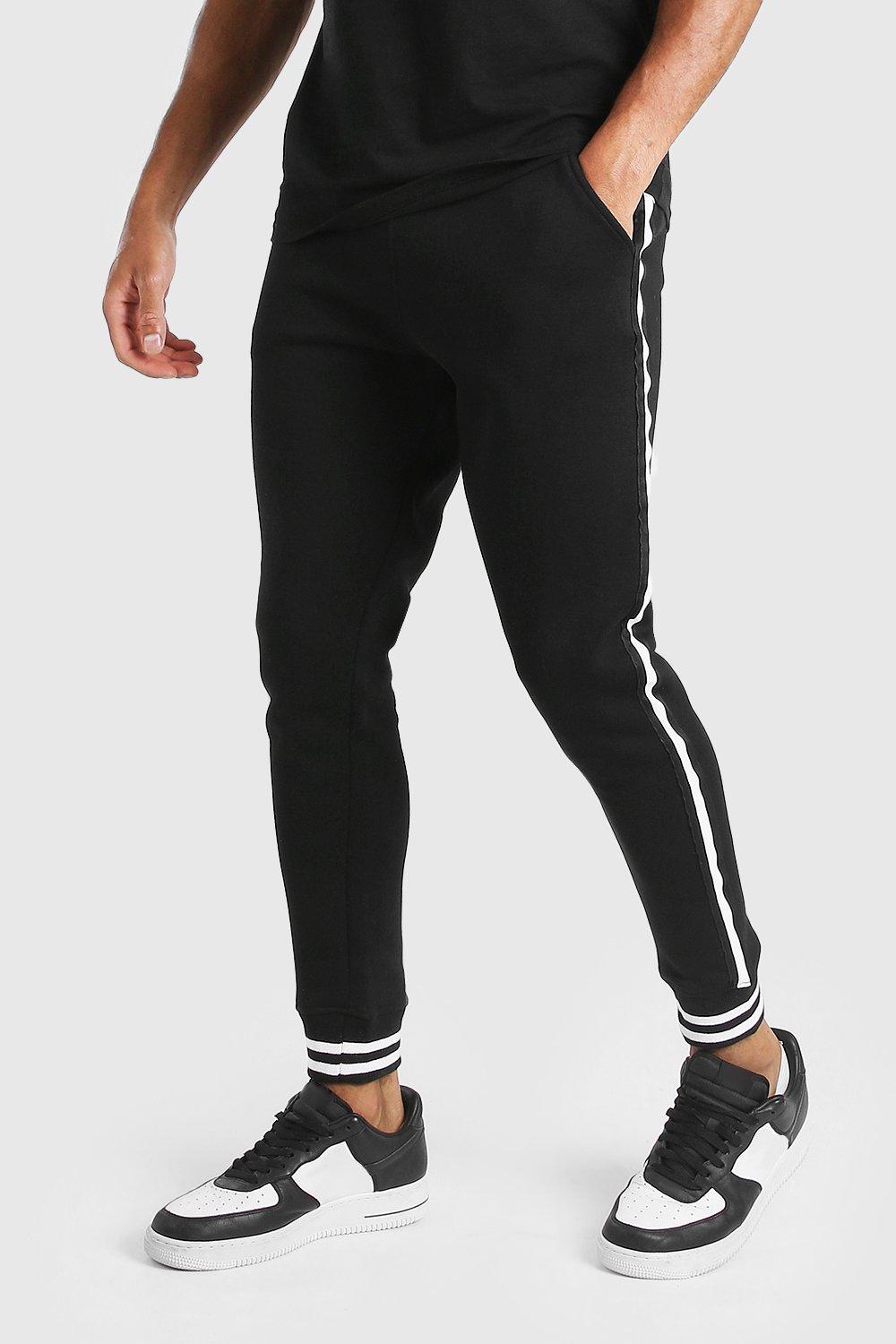 side tape joggers