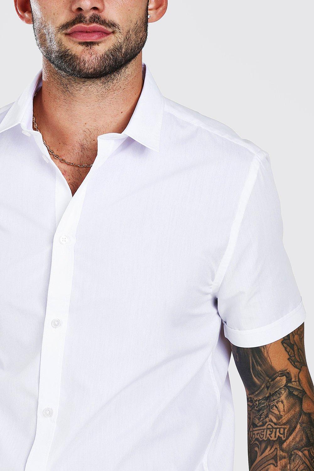 Men's Regular Fit Short Sleeve Shirt