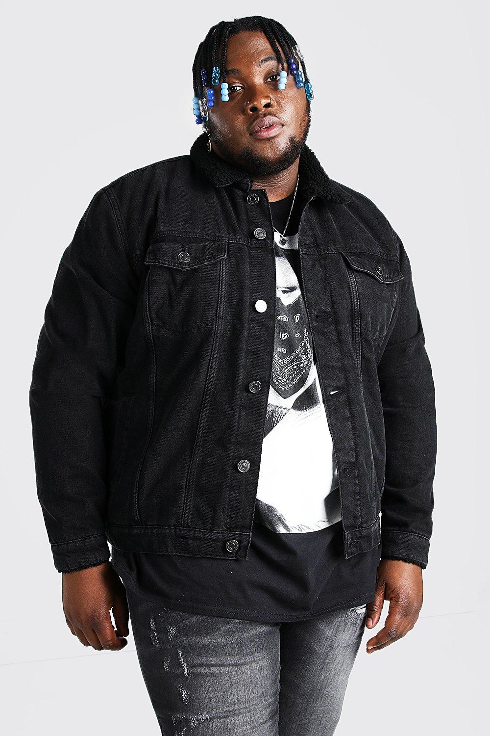 plus size denim jacket uk