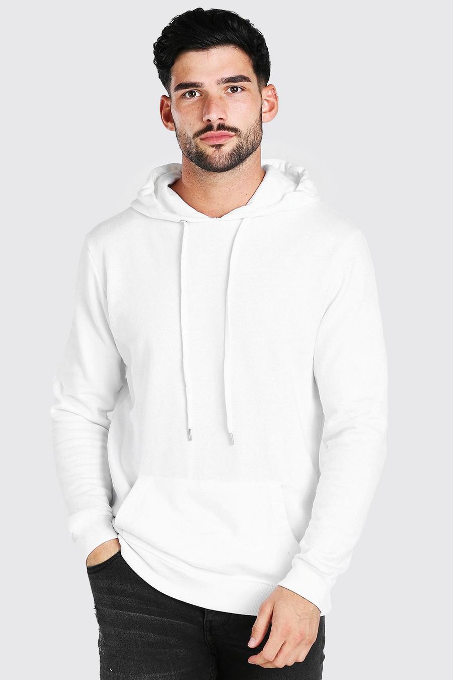 White vit Basic Over The Head Hoodie image number 1