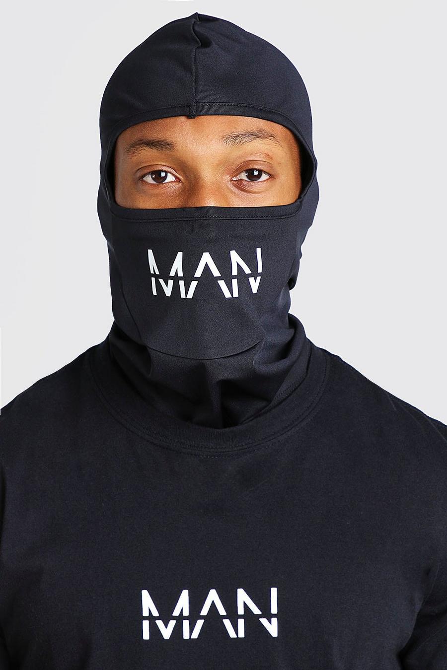 שחור צווארון לכיסוי פנים בסגנון כובע גרב ללא רוכסן MAN Active image number 1