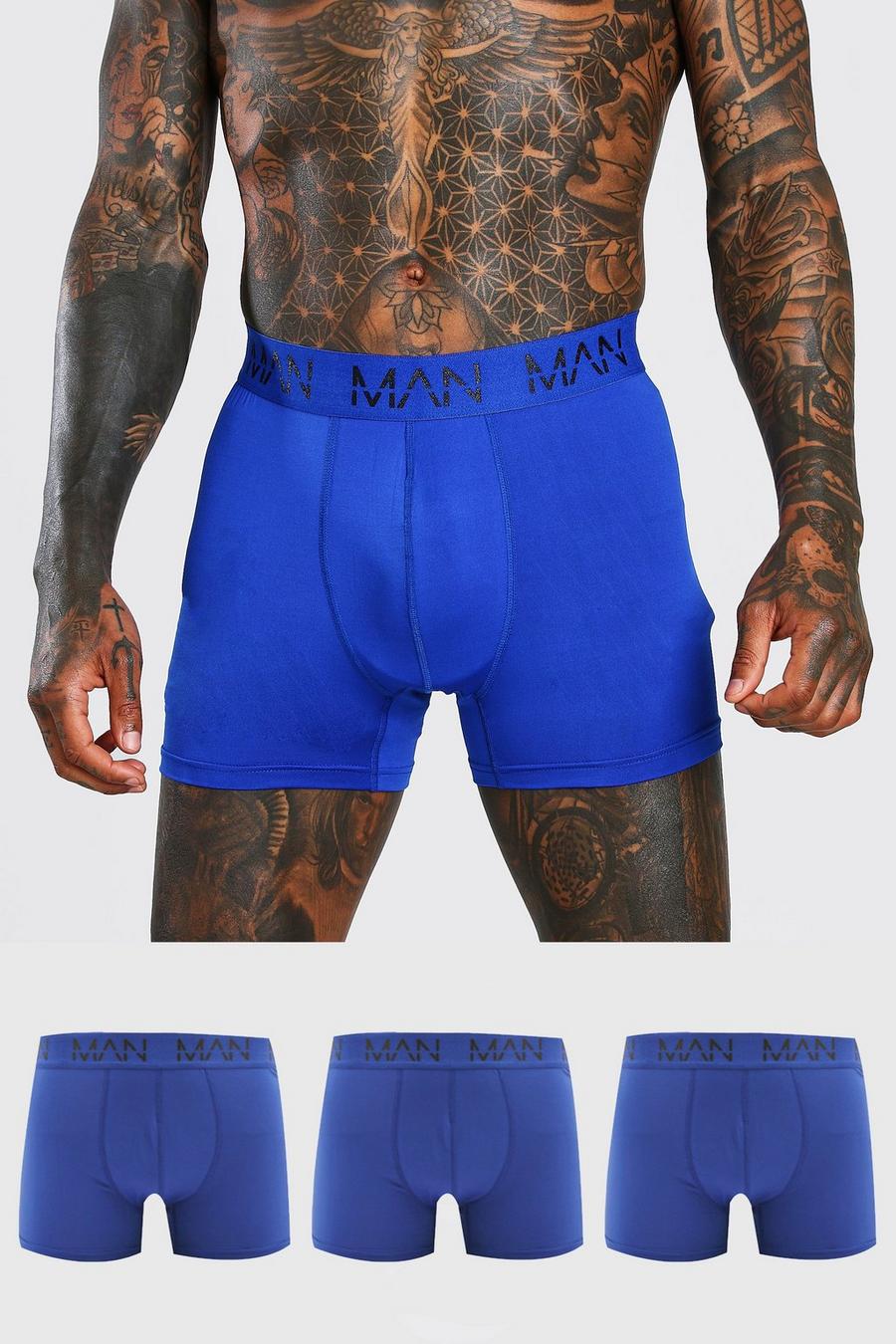 MAN Active Boxers, 3er-Pack image number 1