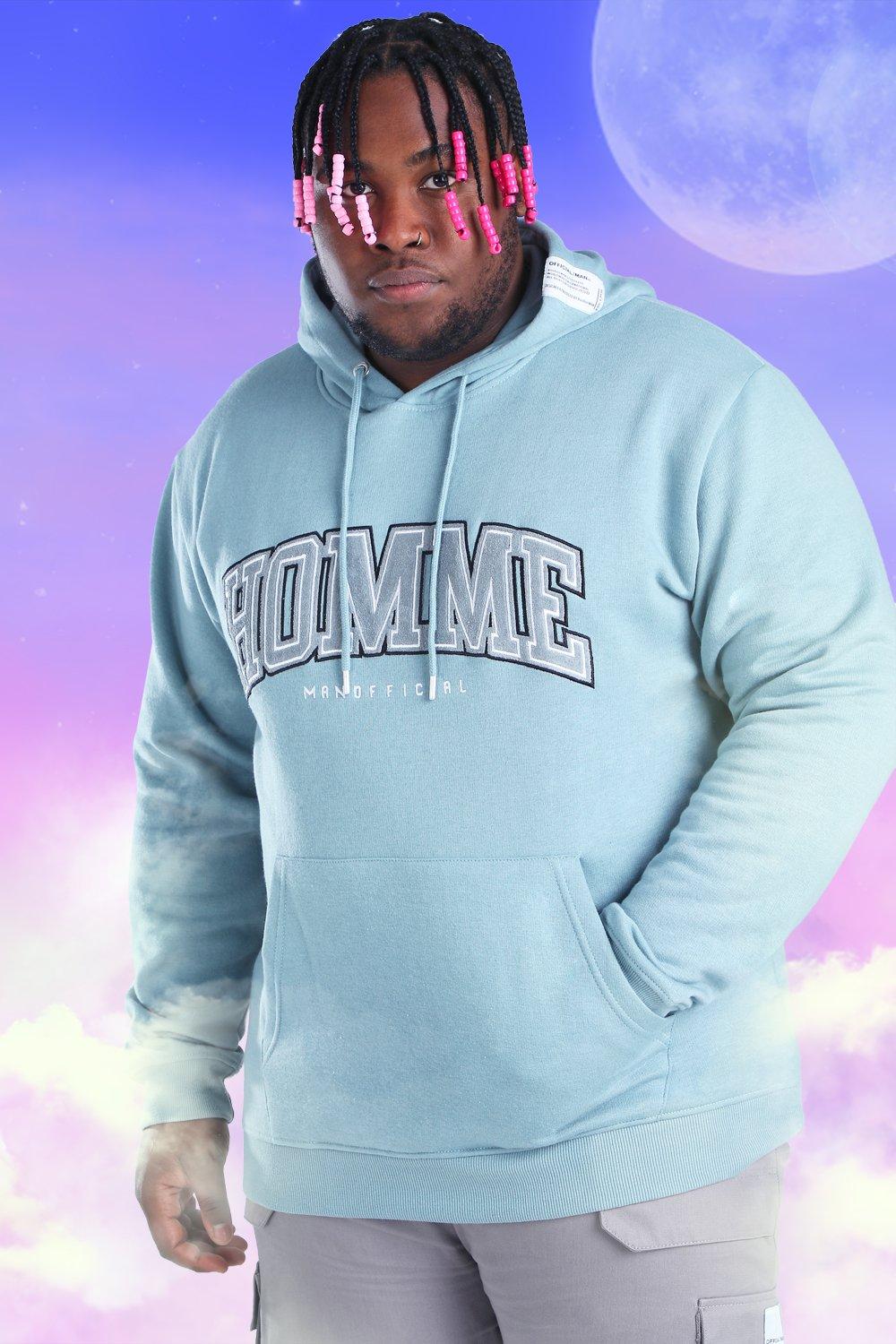 boohoo plus size hoodies