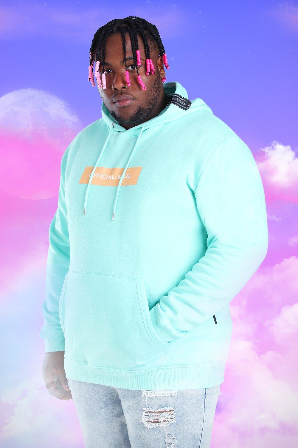 boohoo plus size hoodies