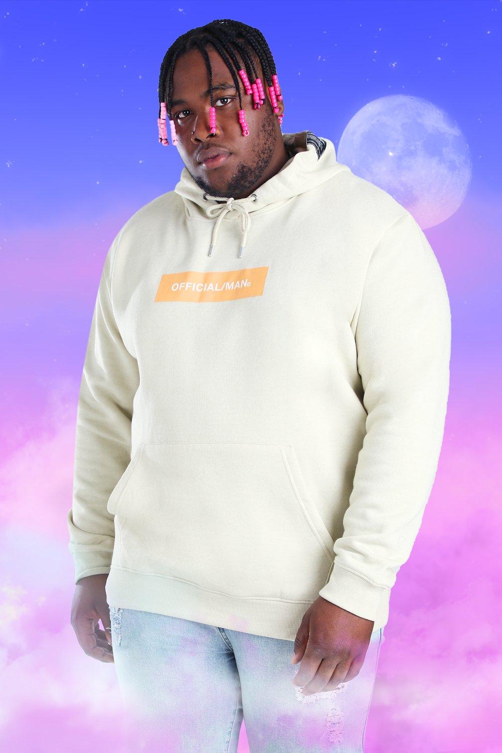 boohoo plus size hoodies