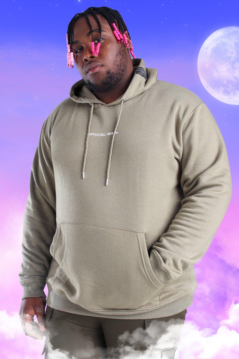 boohoo plus size hoodies