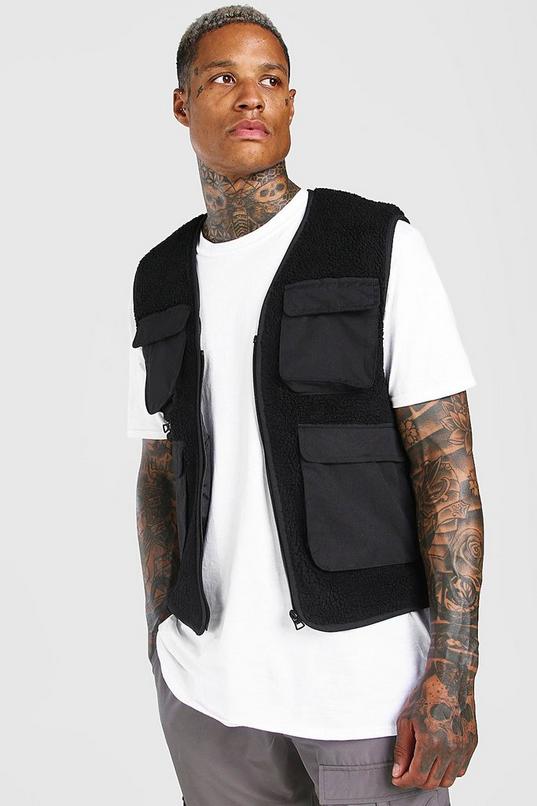 GentWith Akron Rust Slim Fit Zipper Puffer Vest