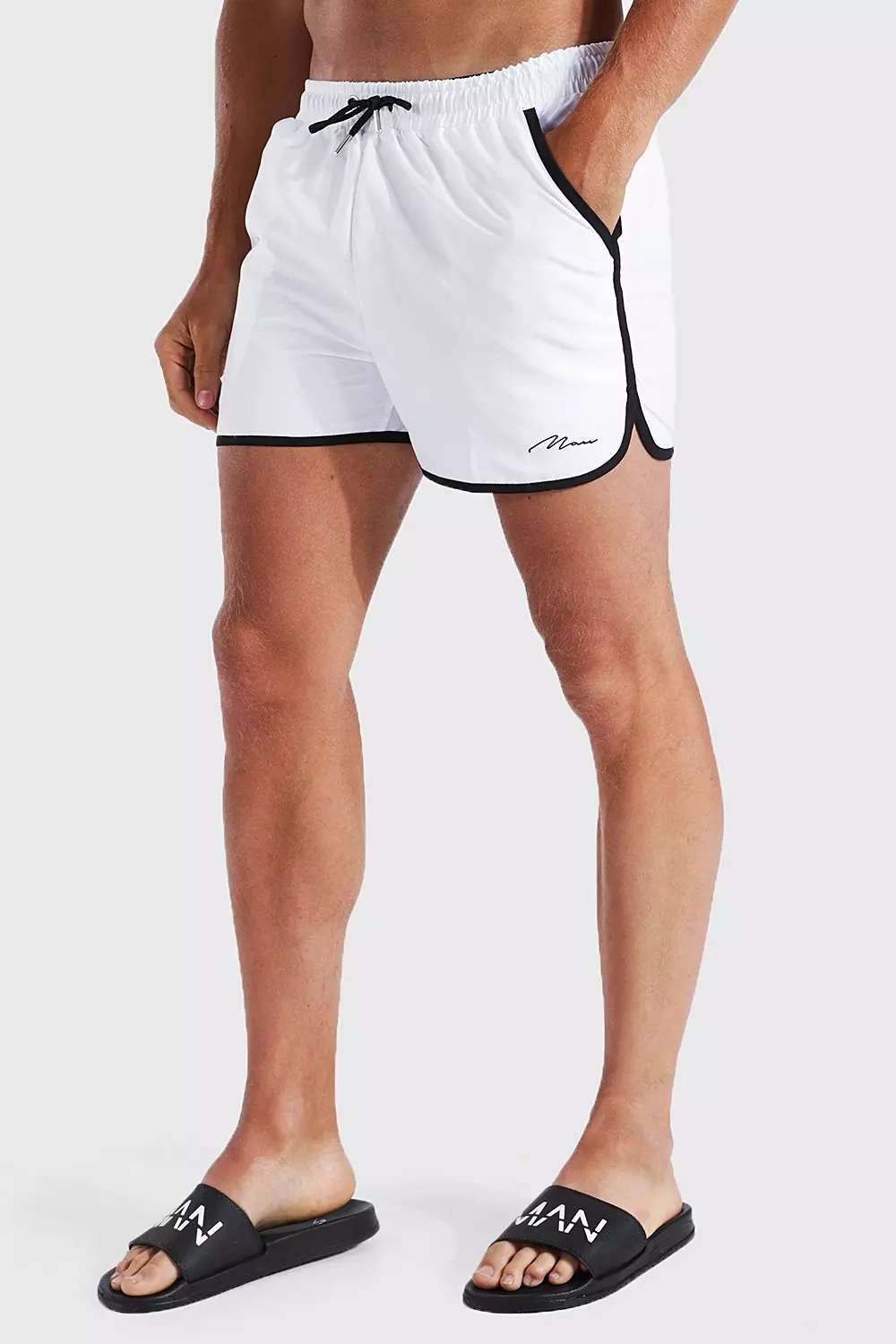 Mens runner sales swim shorts