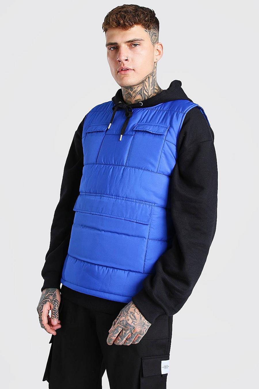 Blue Man Branded Padded Utility Vest image number 1