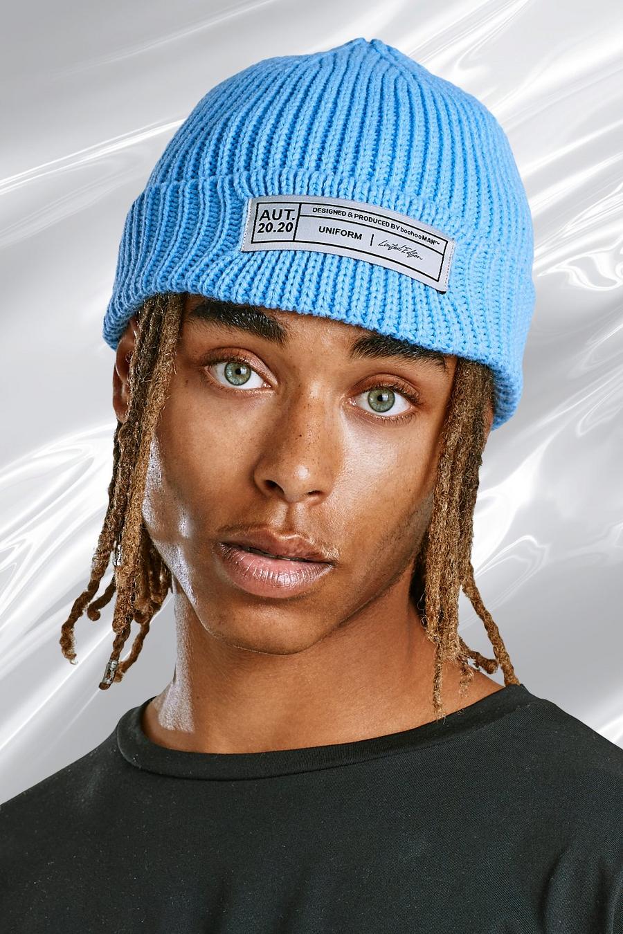 Skater Fit Beanie With Woven Branded Tab image number 1