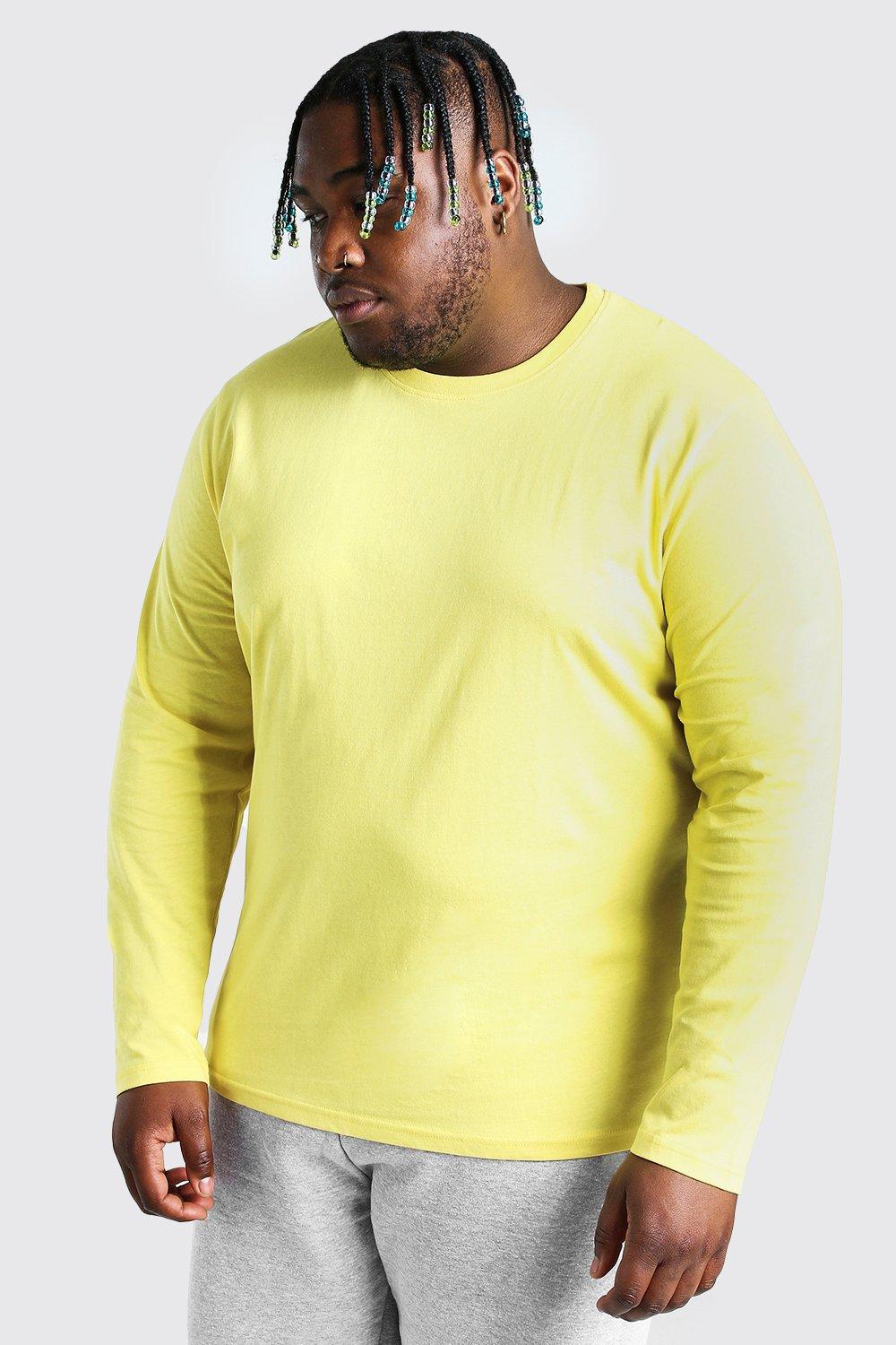 yellow plus size clothing