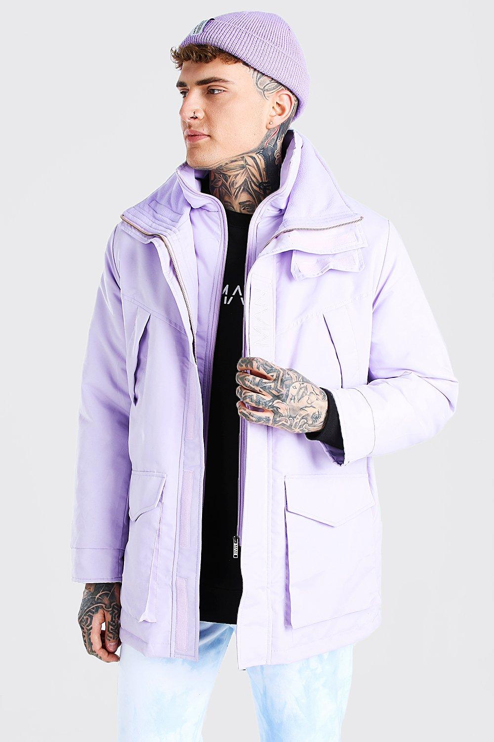 lilac ski jacket