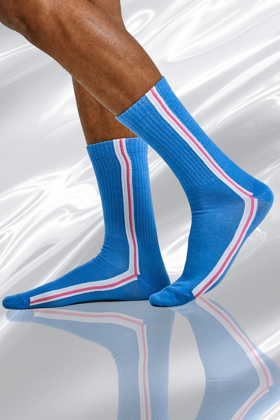2 Pack Side Stripe Sock image number 1