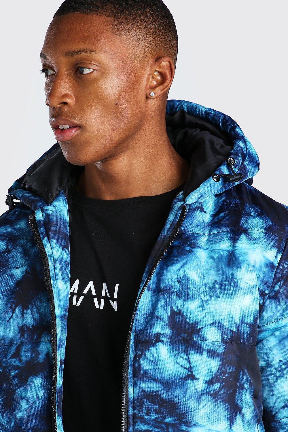 Tie dye 2024 jacket men