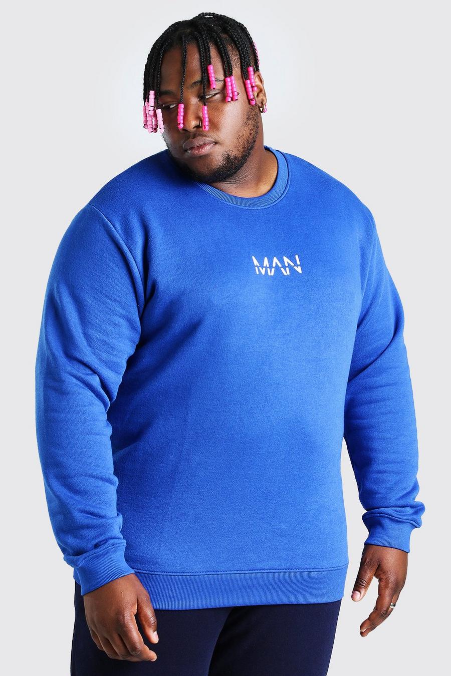 Cobalt Plus Size MAN Dash Sweater image number 1
