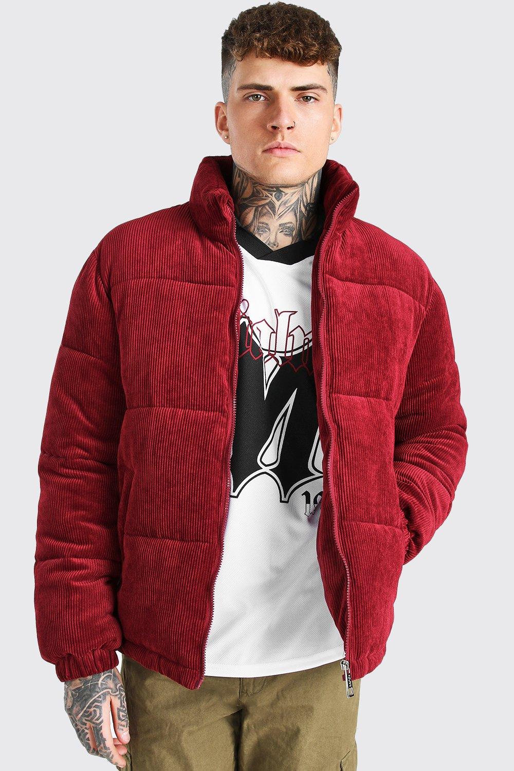 mens puffer jacket boohoo