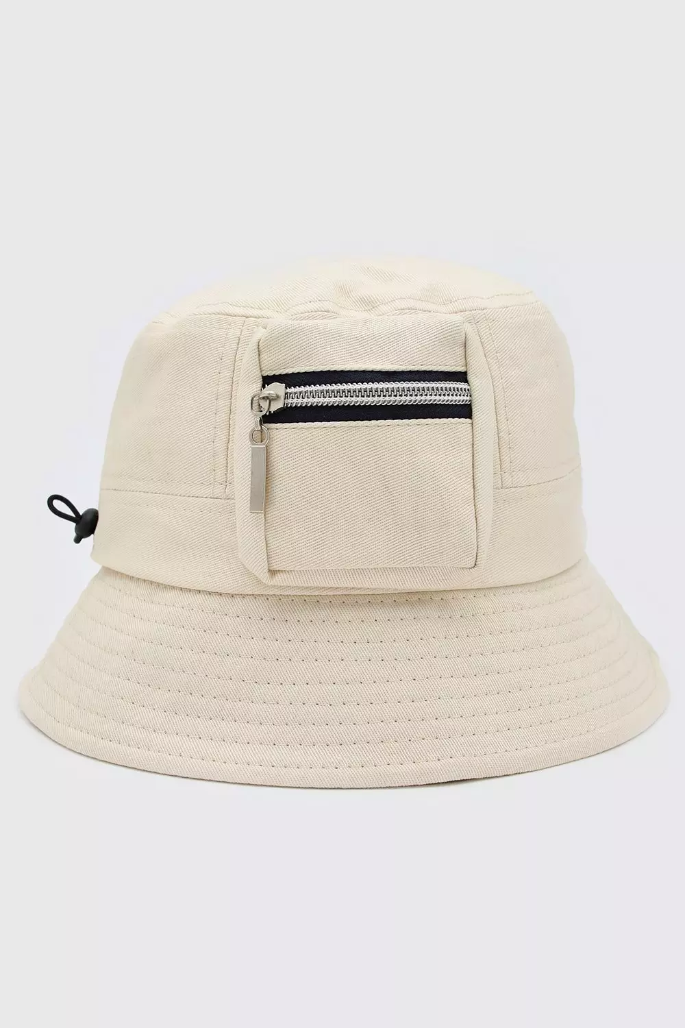 Bucket hat with sales toggle