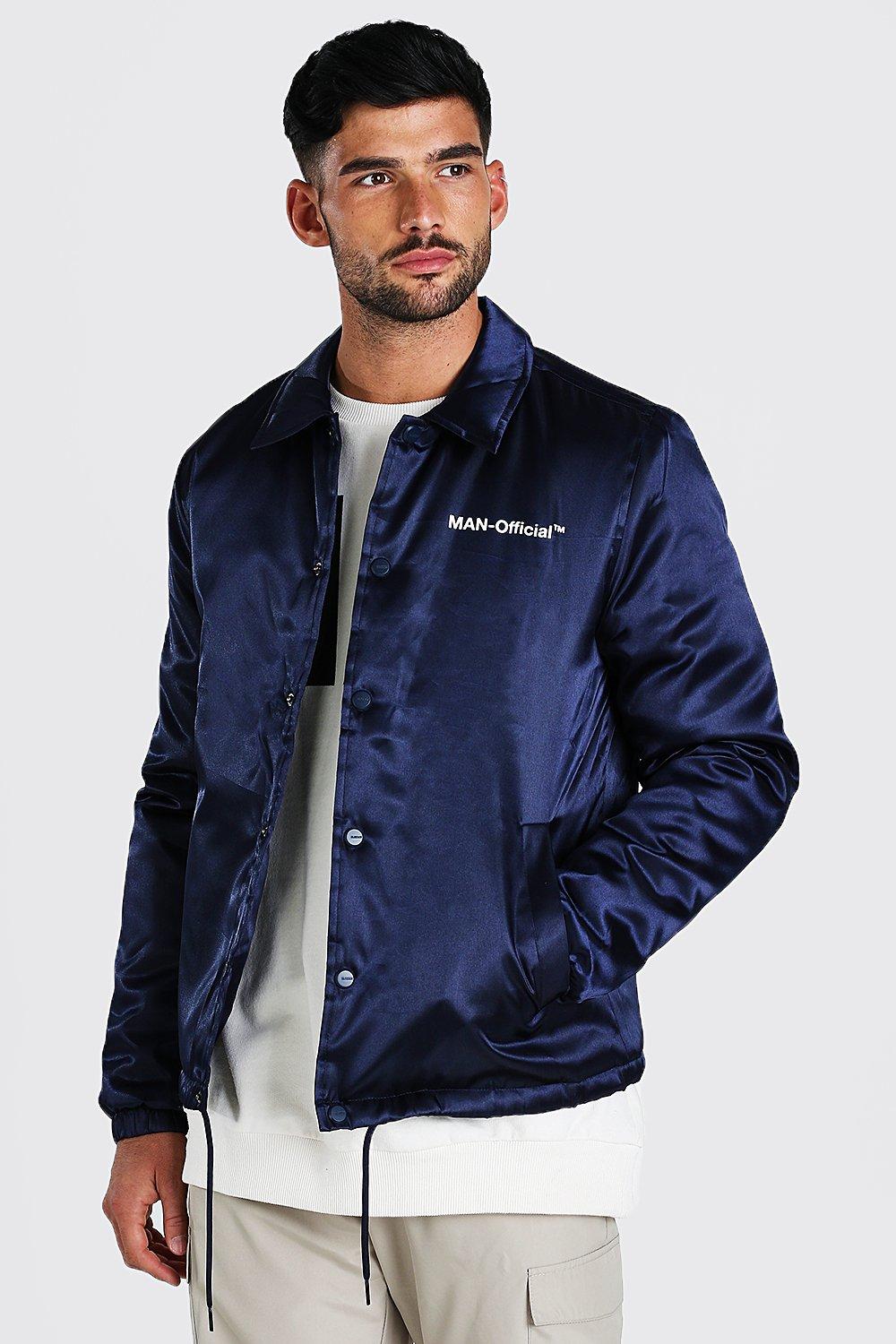 coach satin jacket