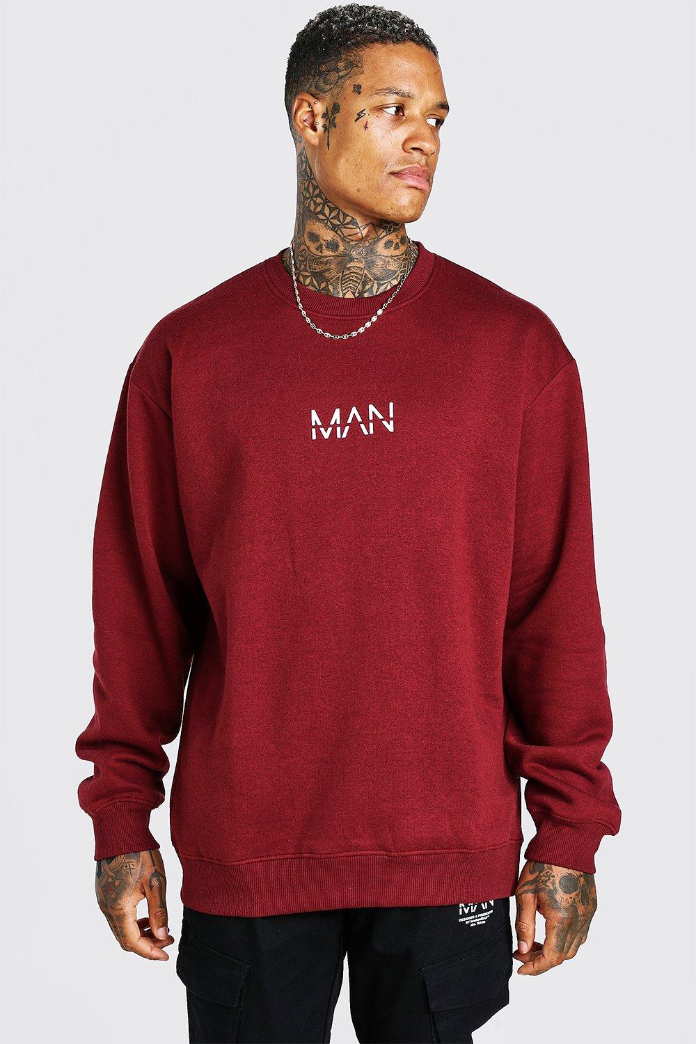 Boohoo man outlet sweatshirt