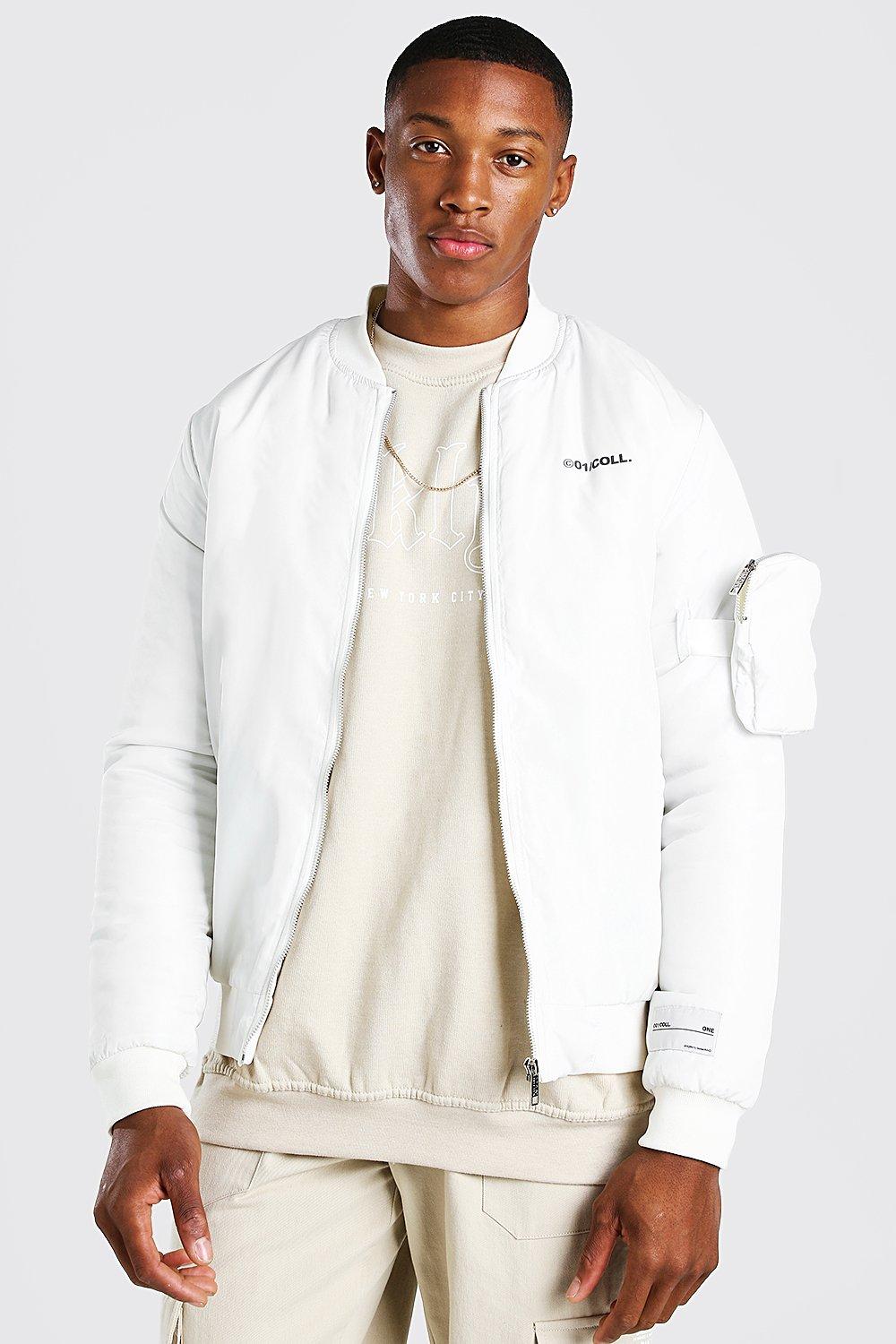 boohoo white jacket