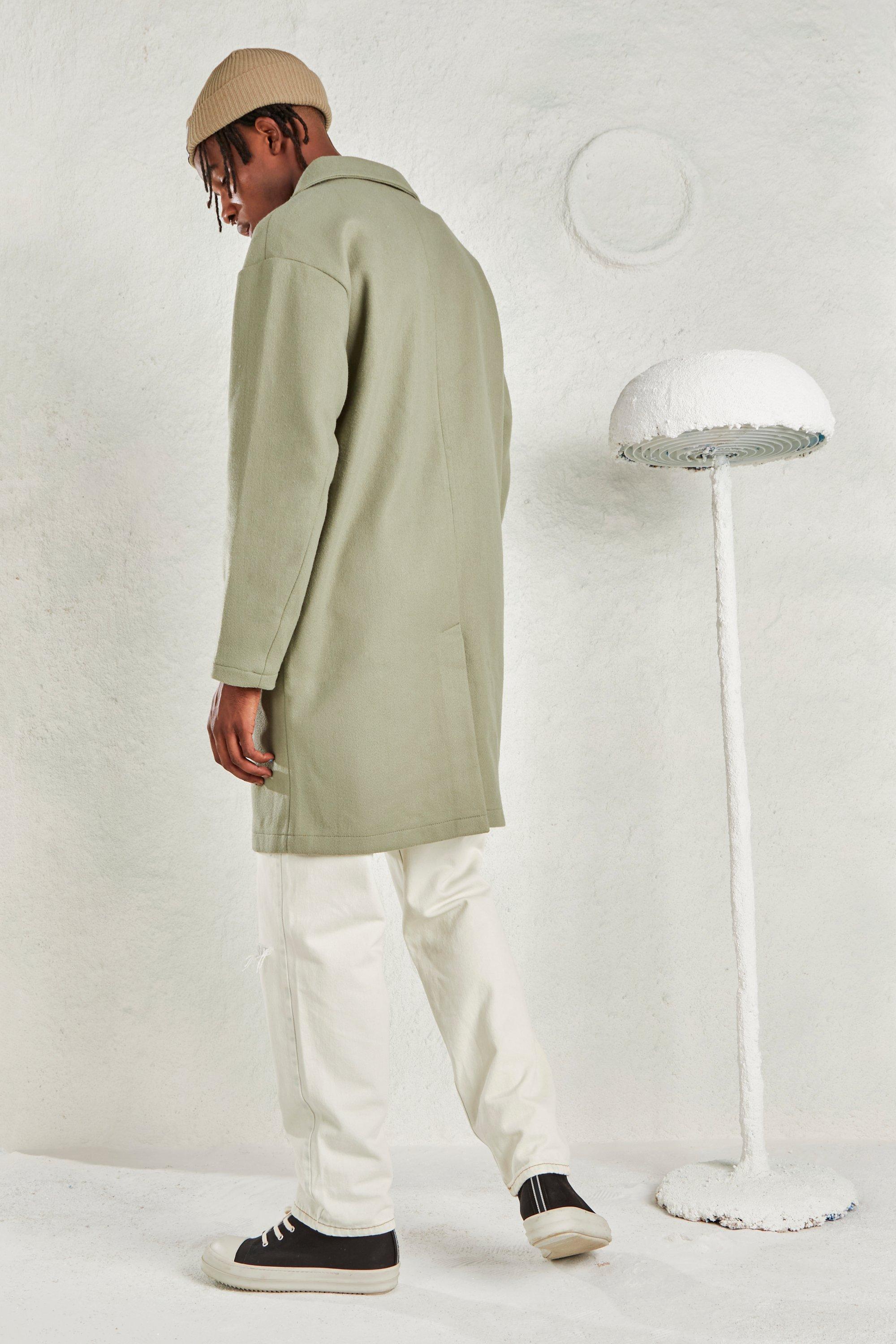 unlined overcoat