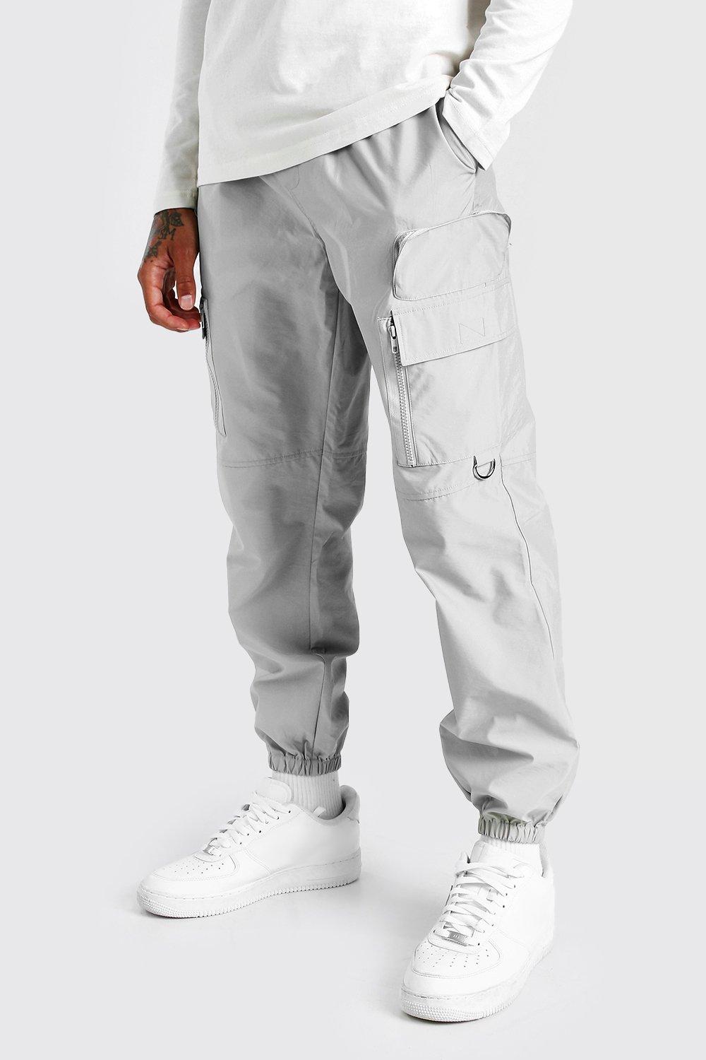 mens shell cargo trousers