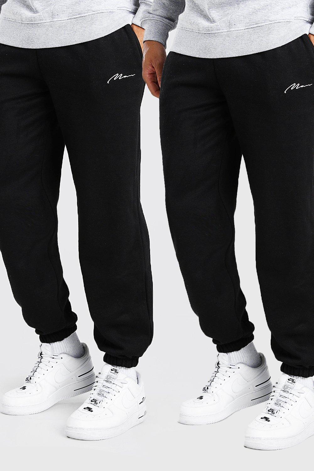 loose black joggers