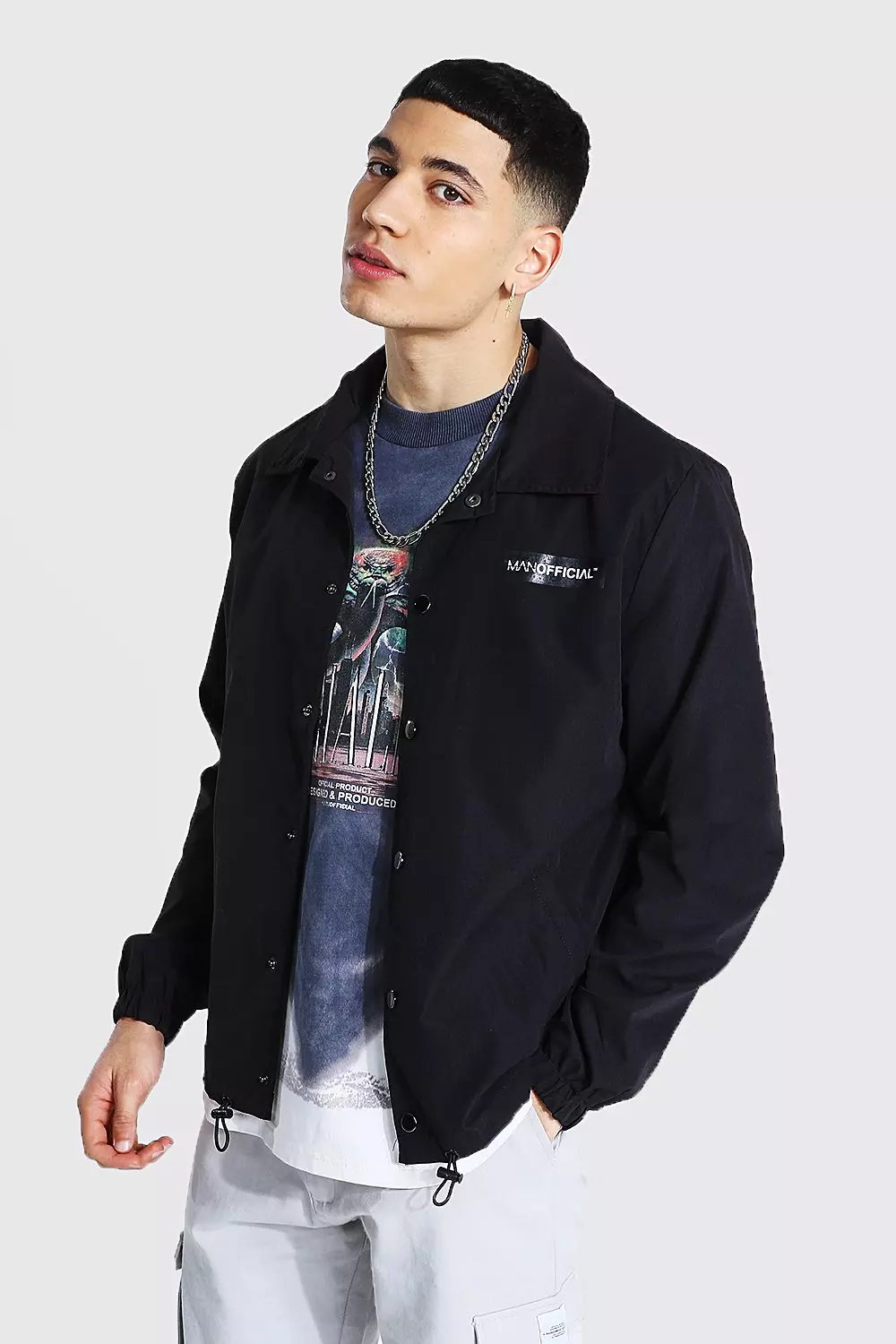 Daily paper shop essential coach jacket