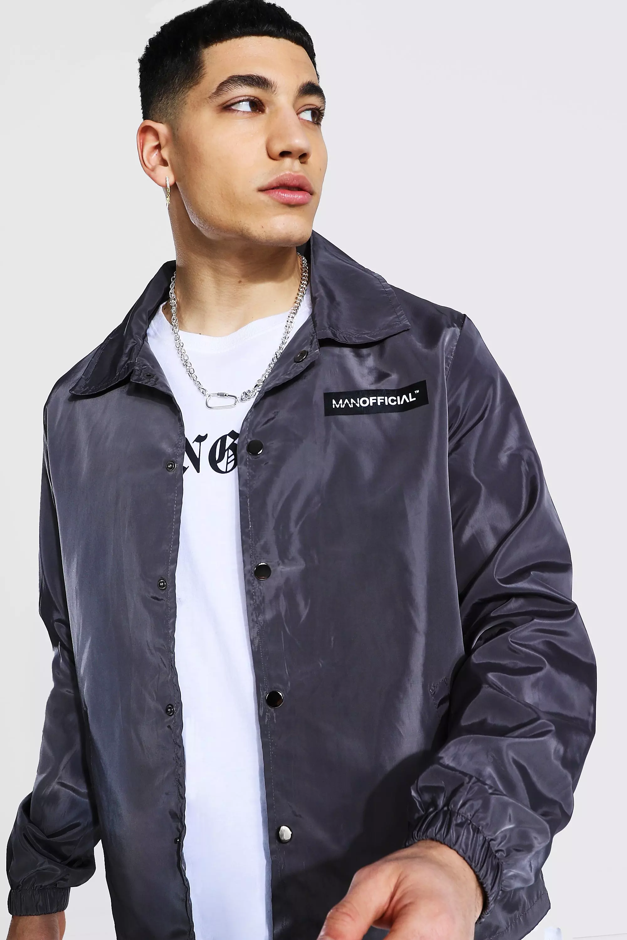 Nylon shop coaches jacket