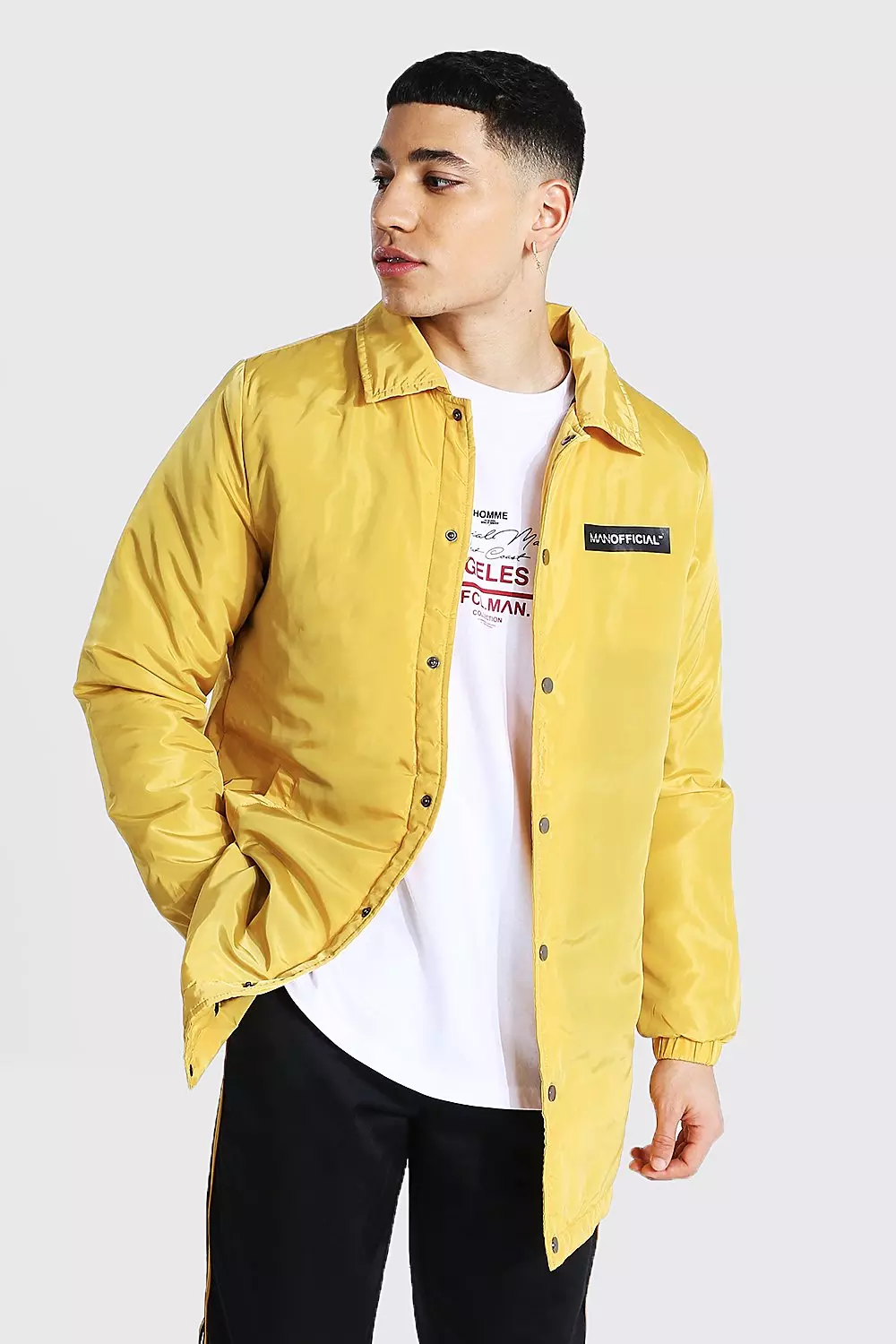 Longline coach jacket best sale
