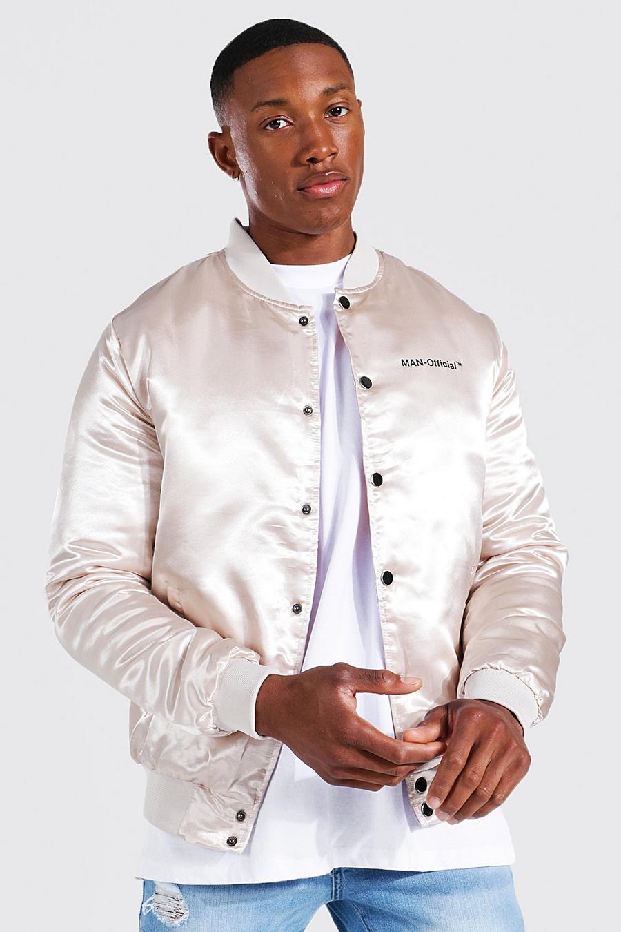 Stone MAN Official Satin Bomber image number 1