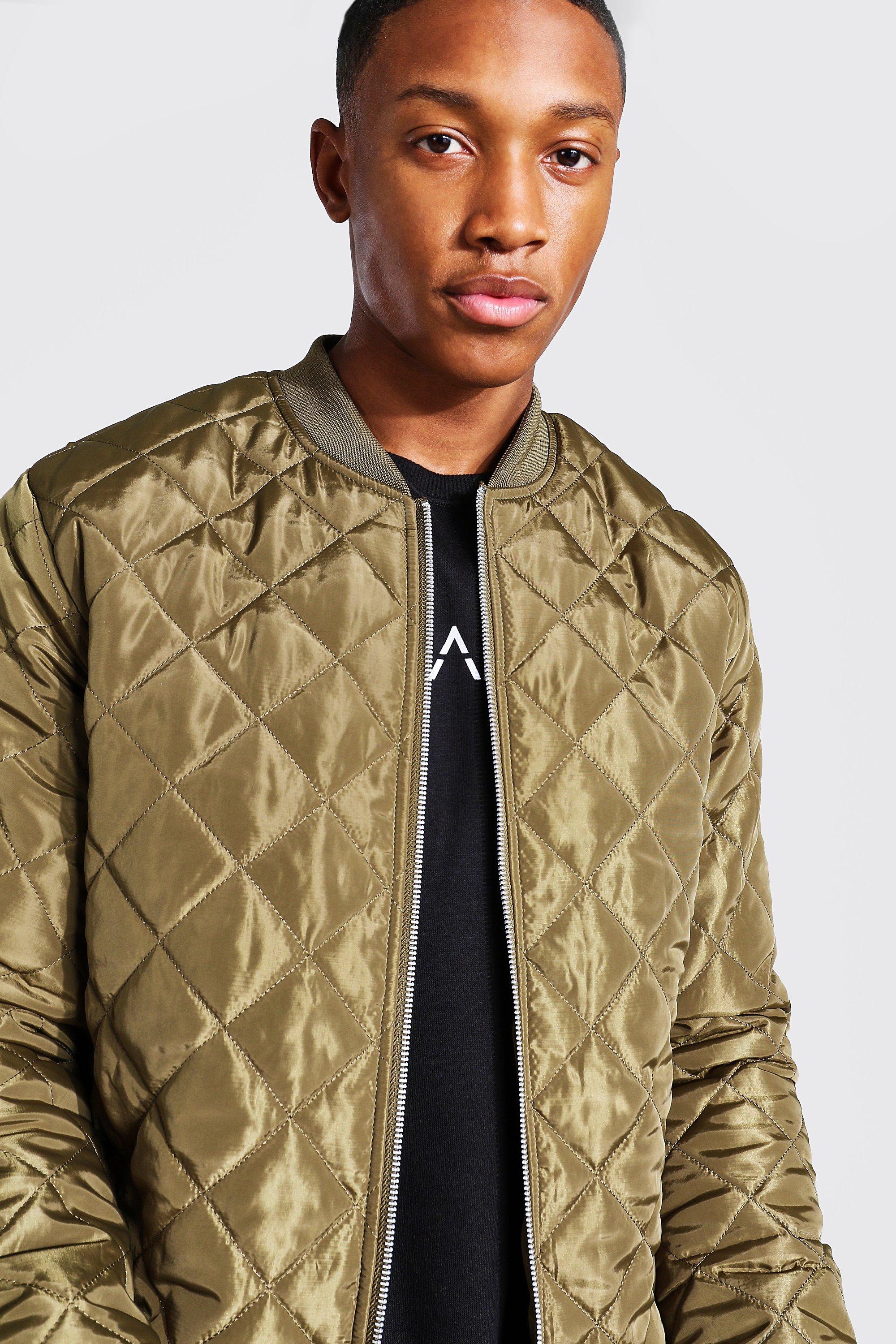 Bomber acolchada larga boohoo ES
