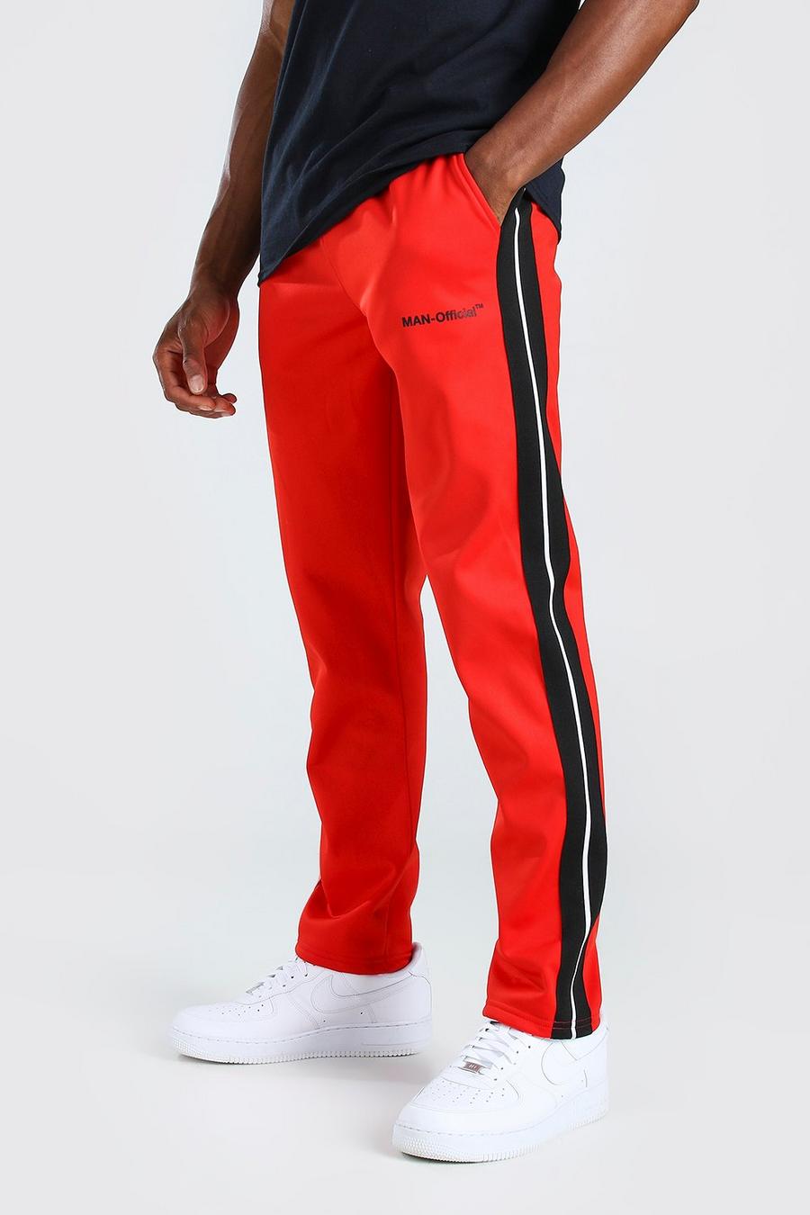 MAN Official Tricot Joggers With Side Tape image number 1