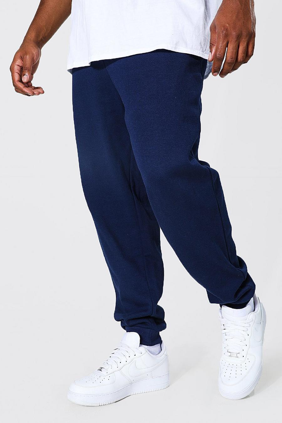 Navy Plus Size Basic Skinny Fit Track Pant image number 1