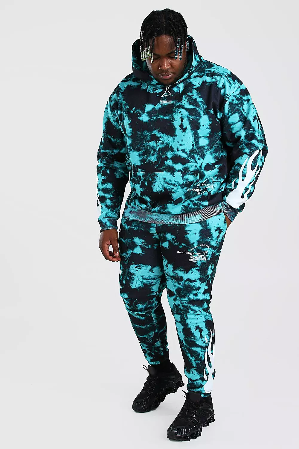 North face blue camo hot sale tracksuit