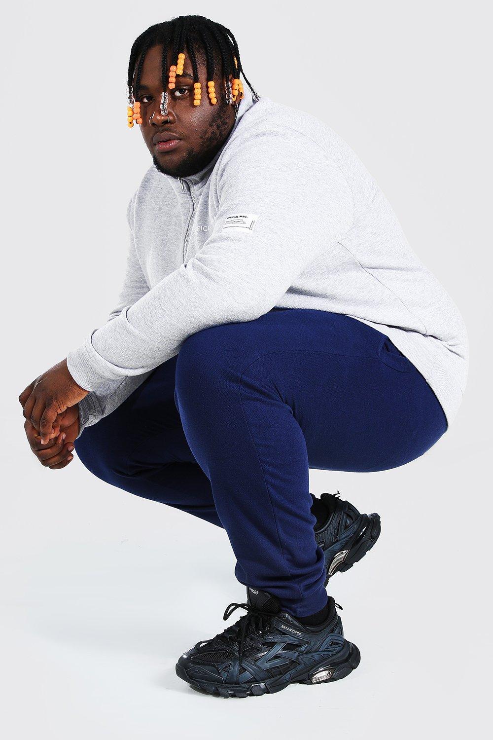 Plus Size 2 Pack Basic Skinny Fit Jogger boohoo NZ