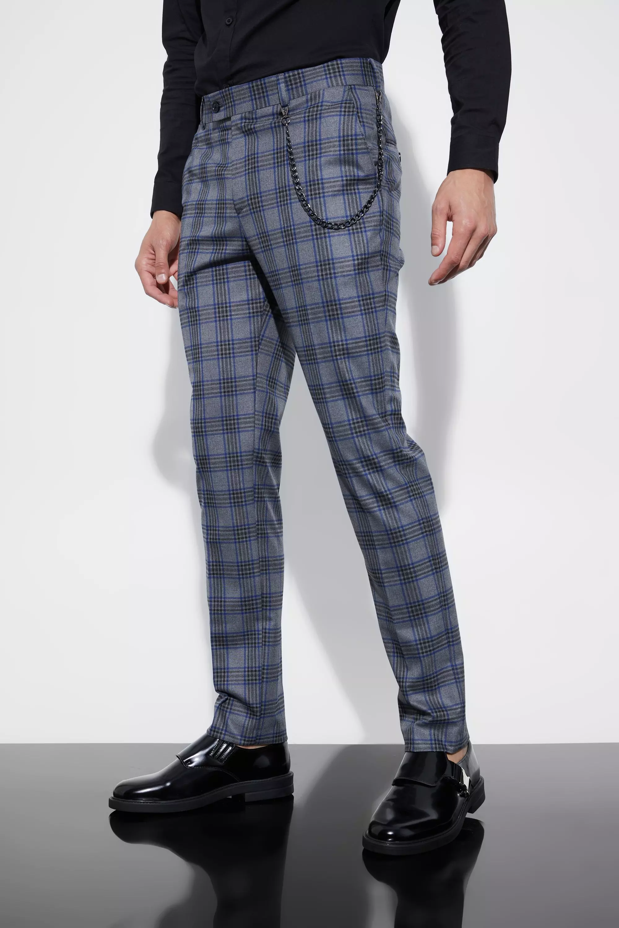 Smart deals checkered trousers