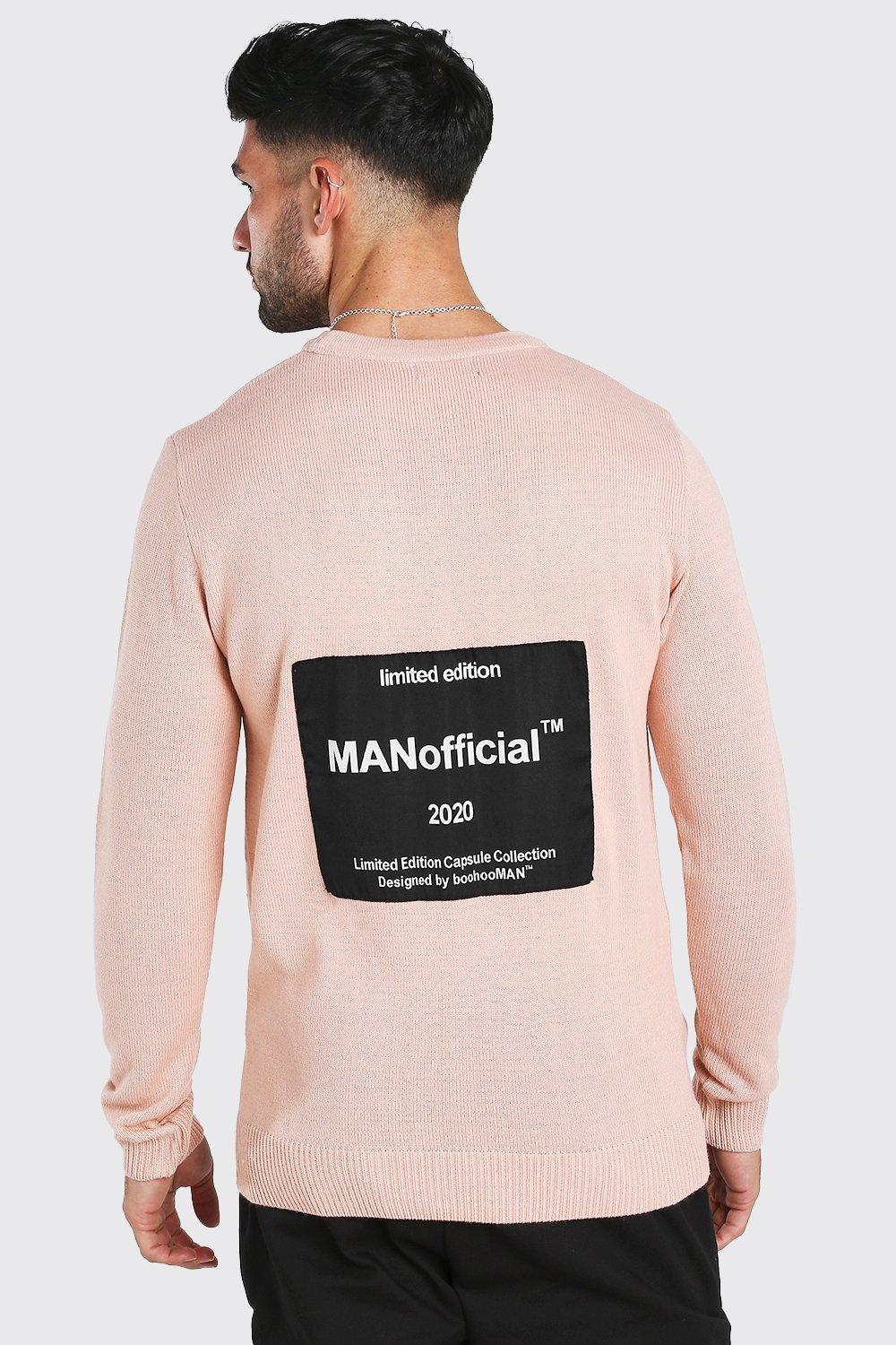 man official jumper