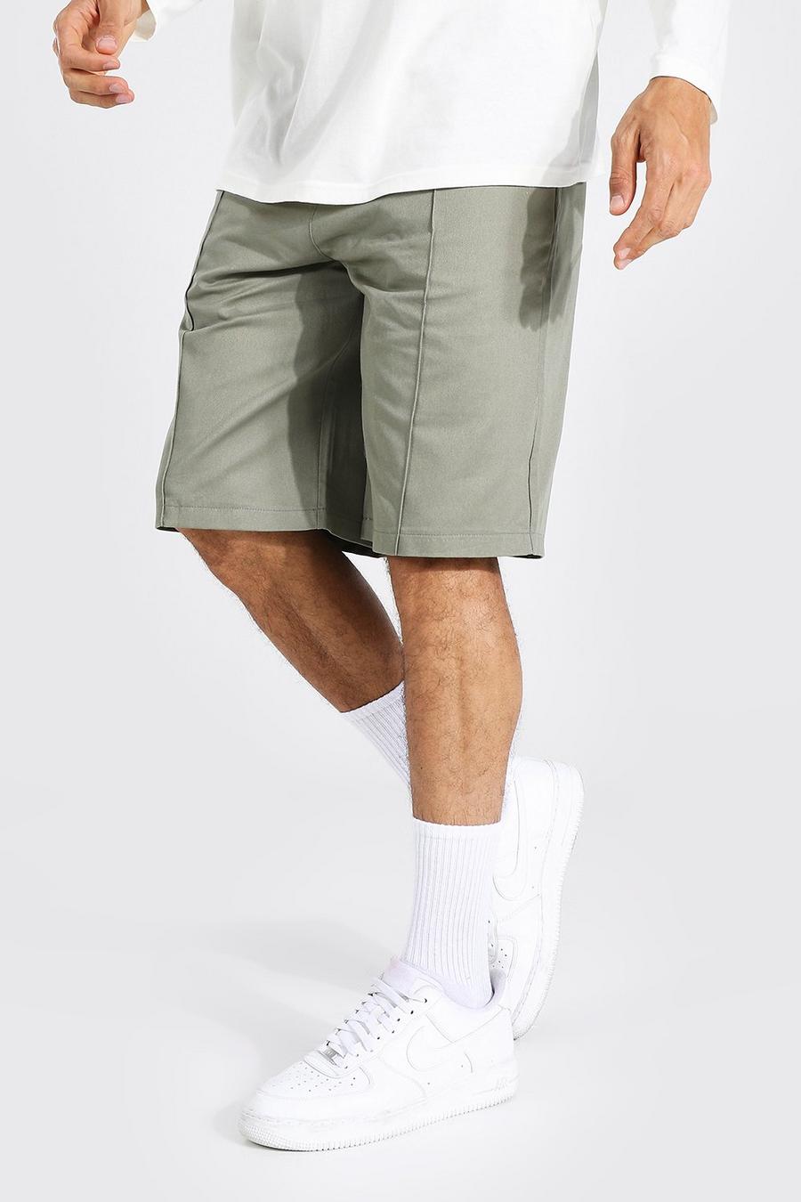 Tall - Short chino style skate, Sage image number 1