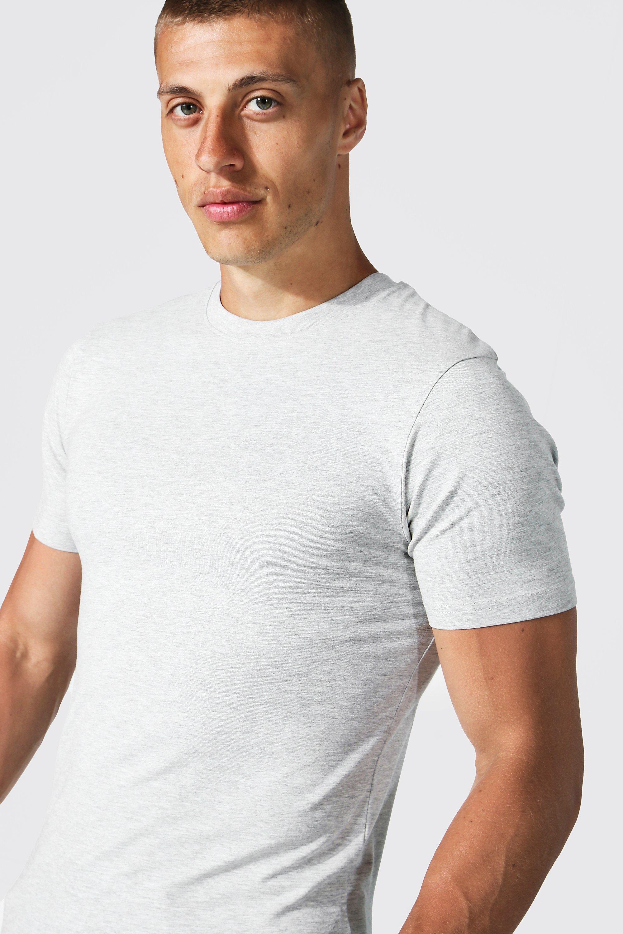 Camiseta básica ajustada al músculo