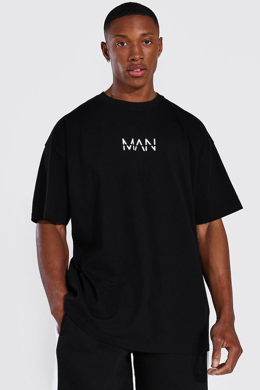 Oversize Original Man T-Shirt, Black image number 1
