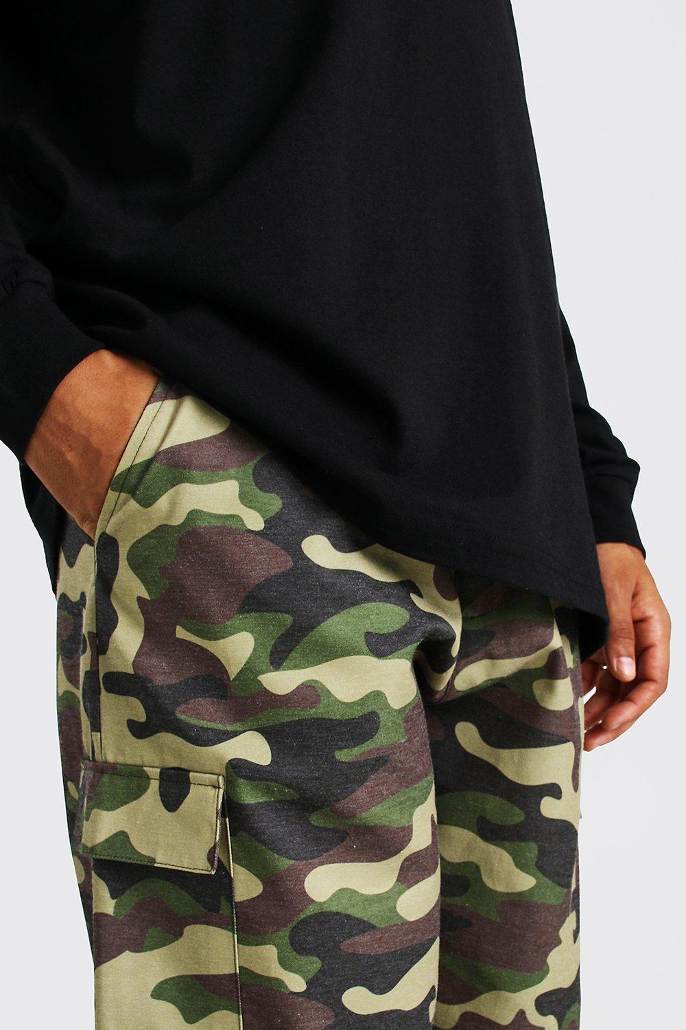 camo skate trousers