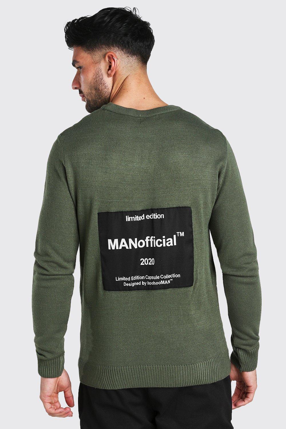 man official jumper