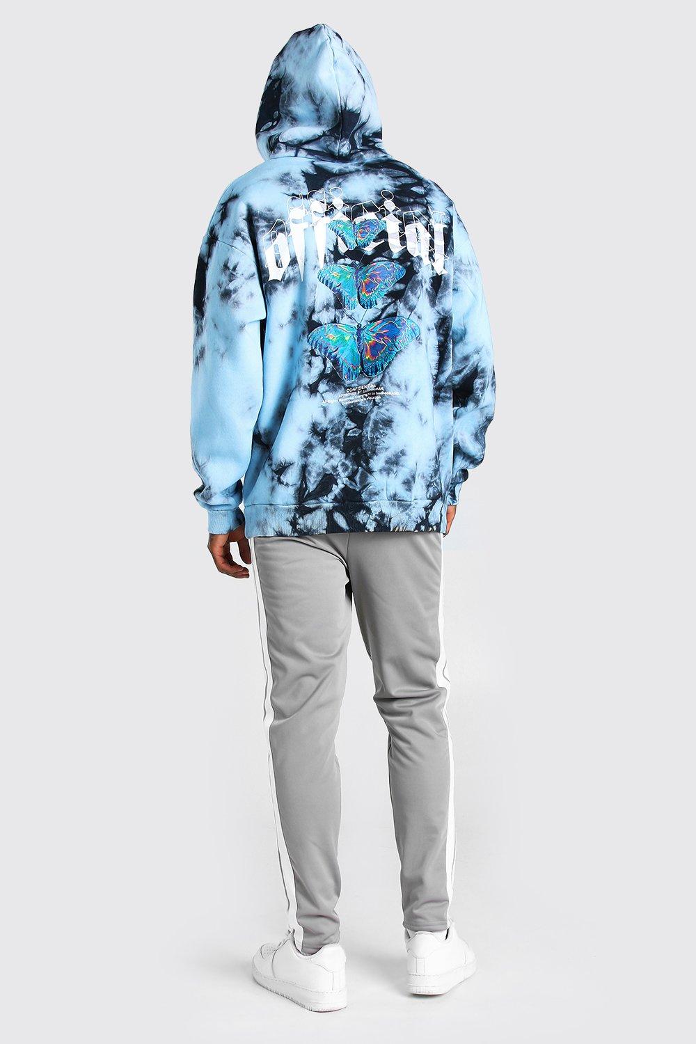 Tie dye best sale hoodie boohoo