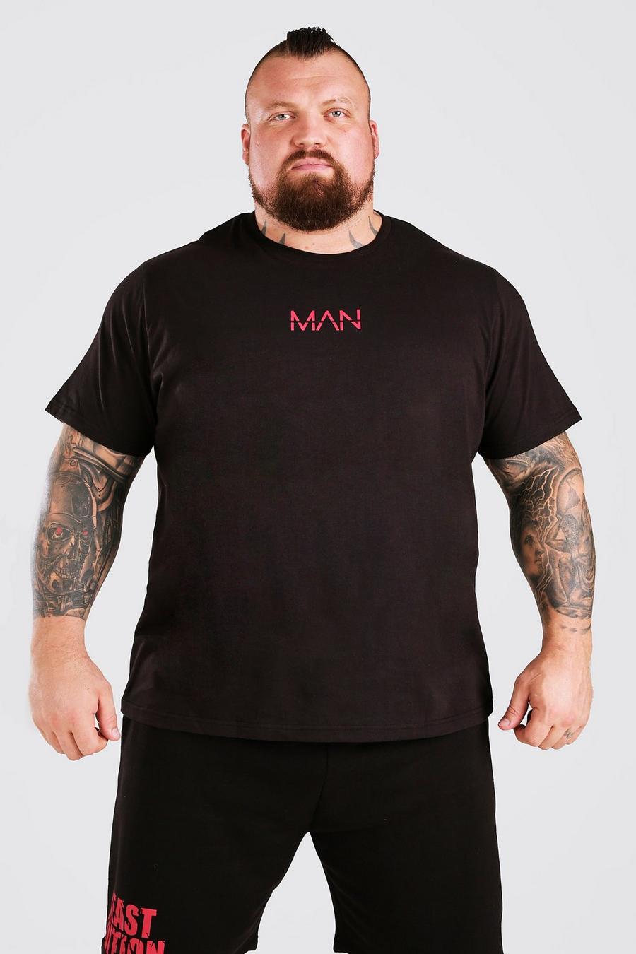 Camiseta con detalle de estampado MAN Active X Beast image number 1